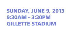 Sunday, June 9 - Gillette Stadium