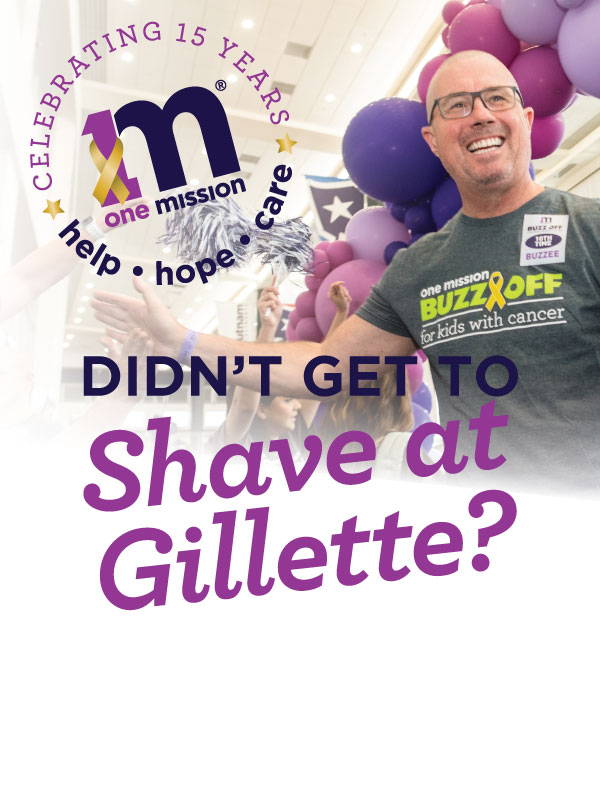Didn't get to Shave Gillette?