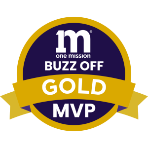 Buzz Off Gold MVP Badge