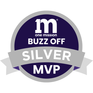 Buzz Off Silver MVP Badge